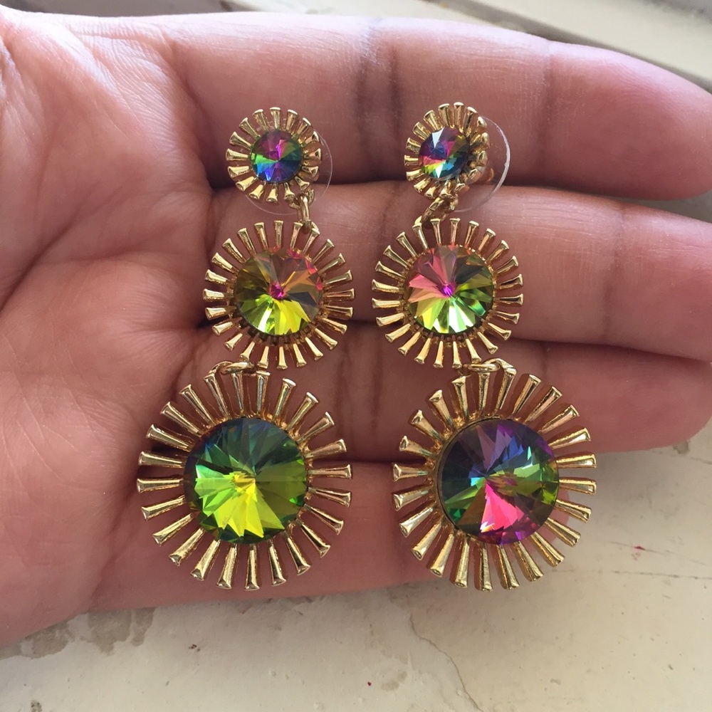 Multicolored earrings - Picture 4 of 5